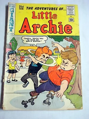 Buy The Adventures Of Little Archie Giant #31 1964 Fair+ Archie Fights A Bully • 6.98£