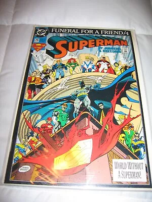Buy Superman #76 Funeral For A Friend 4 Vol 2 1987 Series DC Comic Book Feb 1993 • 11.22£