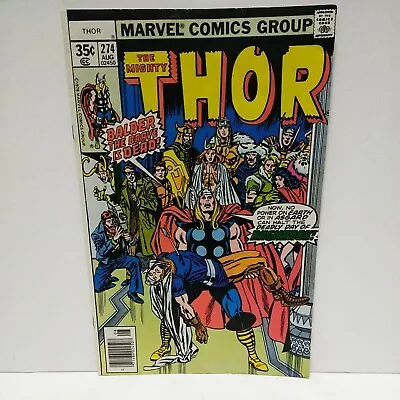 Buy The Mighty Thor #274 Marvel Comics 1978 • 2.33£