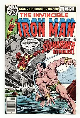 Buy Iron Man #120 VF 8.0 1979 1st App. Justin Hammer • 77.66£