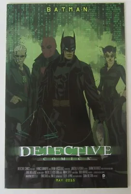 Buy Batman Detective Comics #40 Matrix Variant Cover 2015 Dc Comics Keanu • 15.79£