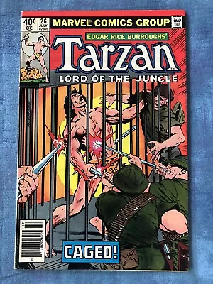 Buy TARZAN #26- Marvel Comics  - Lord Of The Jungle - Bronze Age • 2.32£