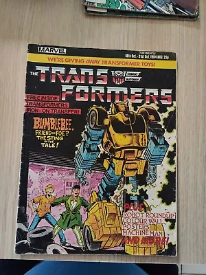 Buy The TRANSFORMERS Comic - No 3 Date 1984 - UK Marvel Paper Comic.. • 50£