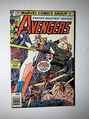 Buy The Avengers #195 1st Cameo App Taskmaster Marvel Comics 1980 Ant Man Wasp • 7.76£