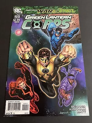 Buy Green Lantern Corps 59, War Of The Lanterns Part 5. NM DC 2011 • 1.55£