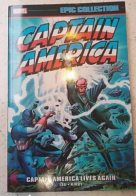 Buy Captain America Epic Collection: Captain America Lives Again TPB Stan Lee, Kirby • 49.99£