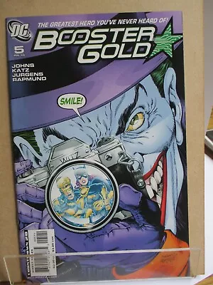 Buy Booster Gold #5 Vol 2 1st Cameo App Black Beetle Killing Joke Homage High Grade • 10£