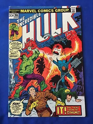 Buy Incredible Hulk #166 VFN- (7.5) MARVEL ( Vol 1 1973) (2) (C) • 19£