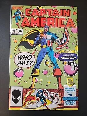 Buy Captain America #307 (1985) - First Appearance Madcap 1of2 • 7.77£