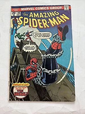 Buy AMAZING SPIDER-MAN #148 (Marvel 1975) Professor Warren Revealed As Jackal! • 6.27£
