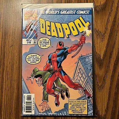 Buy DEADPOOL # 11 (1997) Amazing Fantasy # 15 Homage (Spider-Man Team Up) • 15.53£