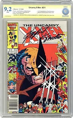 Buy Uncanny X-Men #211D CBCS 9.2 SS Shooter/Claremont 1986 7011697-AA-073 • 85.43£