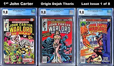 Buy John Carter Warlord Of Mars 1  11 Annual 3 Cgc 9.8 White Pages 💎3 Keys You Pick • 131.25£