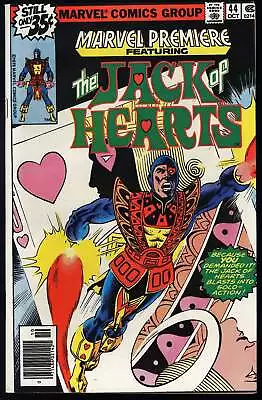 Buy Marvel Premiere #44 1978 (NM-) 1st Jack Of Hearts Solo Story! L@@K! • 13.97£