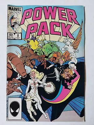 Buy Marvel Comics - Power Pack Volume 1 Issue 8 • 4£