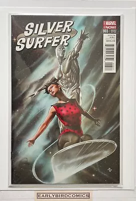 Buy Silver Surfer #3 Adi Granov 1:25 Variant Marvel (2014) NM • 18.75£