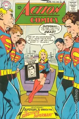 Buy Action Comics #366 VG+ 4.5 1968 Stock Image • 12.43£