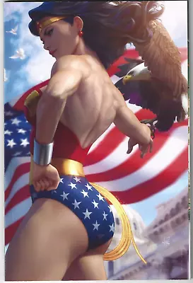Buy Wonder Woman 750 ArtGerm Exclusive PURE ART Variant Stanley Lau NM Rare HTF • 77.79£