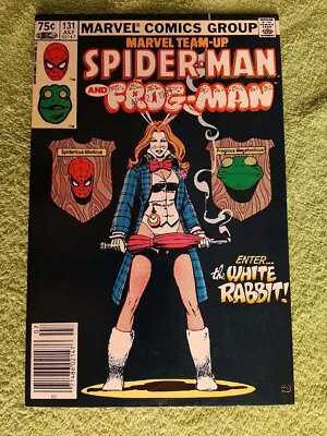 Buy MARVEL TEAM-UP #131 VF-NM NEWSSTAND Canadian Variant Key 1st White Rabbit RD6674 • 28.08£