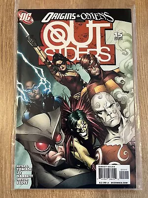 Buy DC Origins & Omens Outsiders Issue 15 Apr 2009 Tomasi Garbett Scott • 1£