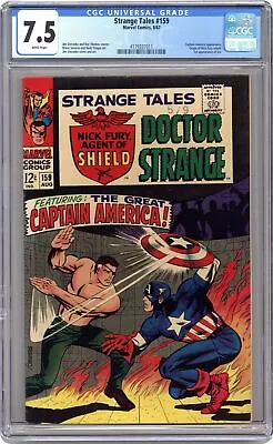 Buy Strange Tales #159 CGC 7.5 1967 4179337011 • 163.09£