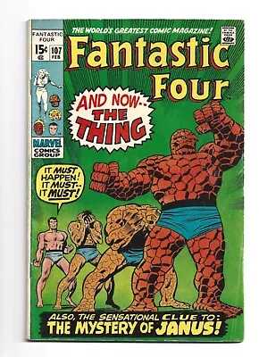 Buy Fantastic Four #107, VG/FN 5.0, Agatha Harkness • 11.65£