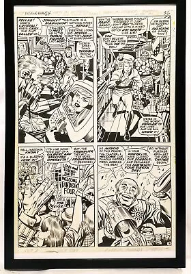 Buy Fantastic Four #84 Pg. 19 By Jack Kirby 11x17 FRAMED Original Art Poster Marvel  • 46.55£