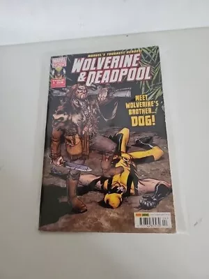 Buy Panini Comics - Wolverine & Deadpool #4 Nov 2014 - Meet Wolverine's Brother Dog! • 4.95£