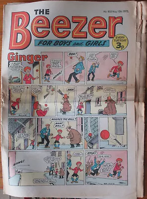 Buy The BEEZER Classic Comic May 13th 1972 • 4.50£