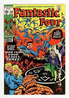 Buy Fantastic Four #110 VG- 3.5 1971 • 14.37£