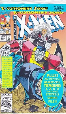 Buy Uncanny X-Men, The #295 (with Card) VF/NM; Marvel | X-Cutioner's Song 5 - We Com • 2.91£