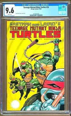 Buy Teenage Mutant Ninja Turtles #26 (1989) CGC 9.6  WP  Rick Veitch • 50.47£
