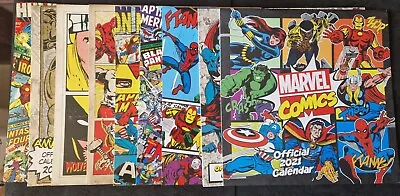 Buy MARVEL COMICS CALENDARS *Comic Storage Box Decorations* Various  • 12£