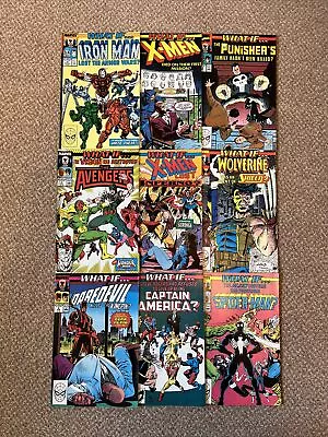 Buy What If Marvel 1989 Vintage Comics #2 - #10 Bundle VERY GOOD CONDITION • 18£