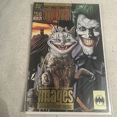Buy DC Comics Batman Legends Of The Dark Knight #50 Embossed Joker Gold Foil Cover • 8£