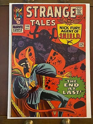 Buy Strange Tales 146 Final Ditko Dr. Strange Marvel Comic Book VF Condition • 108.73£