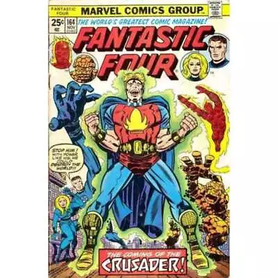 Buy Fantastic Four #164 - 1961 Series Marvel Comics VF Minus [o  • 36.86£