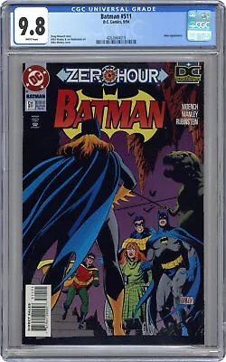 Buy Batman #511 CGC 9.8 1994 4263664019 • 59.80£