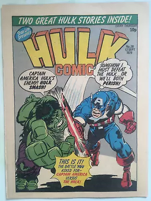 Buy Hulk Comic #28 - VG/FN (Marvel UK) • 2.99£