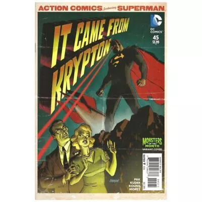 Buy Action Comics #45 Cover 2  - 2011 Series DC Comics NM Full Description Below [h% • 5.10£