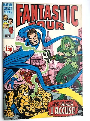 Buy Fantastic Four Pocket Book #No 10  ( 1980) Marvel Digest Series UK • 3.50£