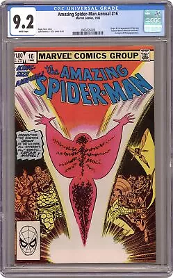 Buy Amazing Spider-Man Annual #16 CGC 9.2 1982 3963026008 • 157.62£