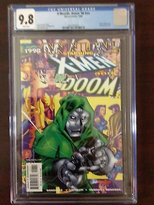 Buy CGC 9.8 X-Men Annual 1998 98 Doctor Doom White Pages • 58.25£