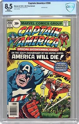 Buy Captain America 30 Cent Variant #200 CBCS 8.5 1976 22-03106F5-003 • 159.20£