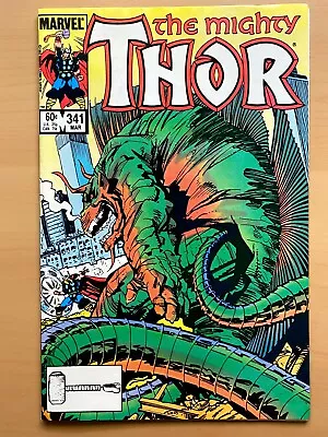 Buy Thor #341 (NM).  Clark Kent & Lois Lane Cameo! Marvel Comics 1984. • 7.77£