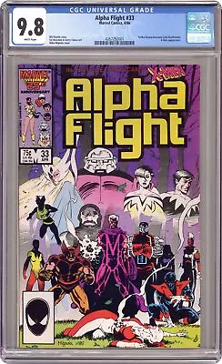 Buy Alpha Flight #33D CGC 9.8 1986 4267292001 1st App. Lady Deathstrike • 85.43£