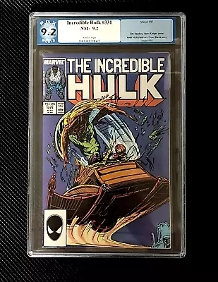 Buy The Incredible Hulk #331 9.2 Graded NM White Pages Marvel Comics 1987 McFarlane • 38.82£