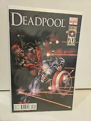 Buy Deadpool 34 Captain America Variant First Print NM+ Backed And Bagged • 5£