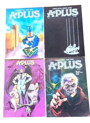 Buy A+Plus # 2- 5 Lot Of 4 Issues - 1977. Science Fiction, Fantasy, Satire. • 17.05£