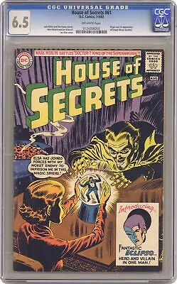 Buy House Of Secrets #61 CGC 6.5 1963 0134306002 1st App. Eclipso • 407.72£